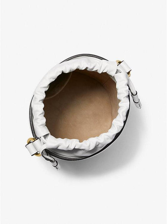 Audrey Medium Leather Bucket Bag