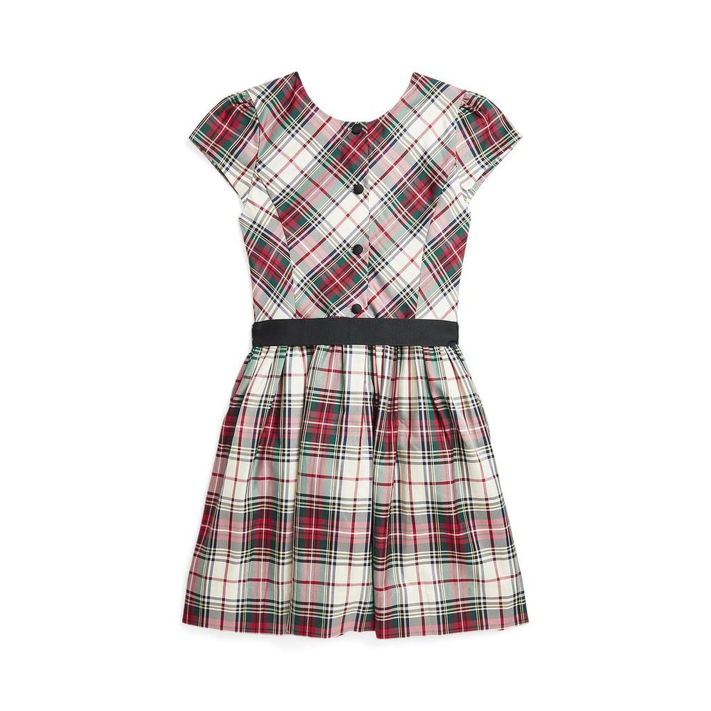 Plaid Twill Dress (Big Kid)