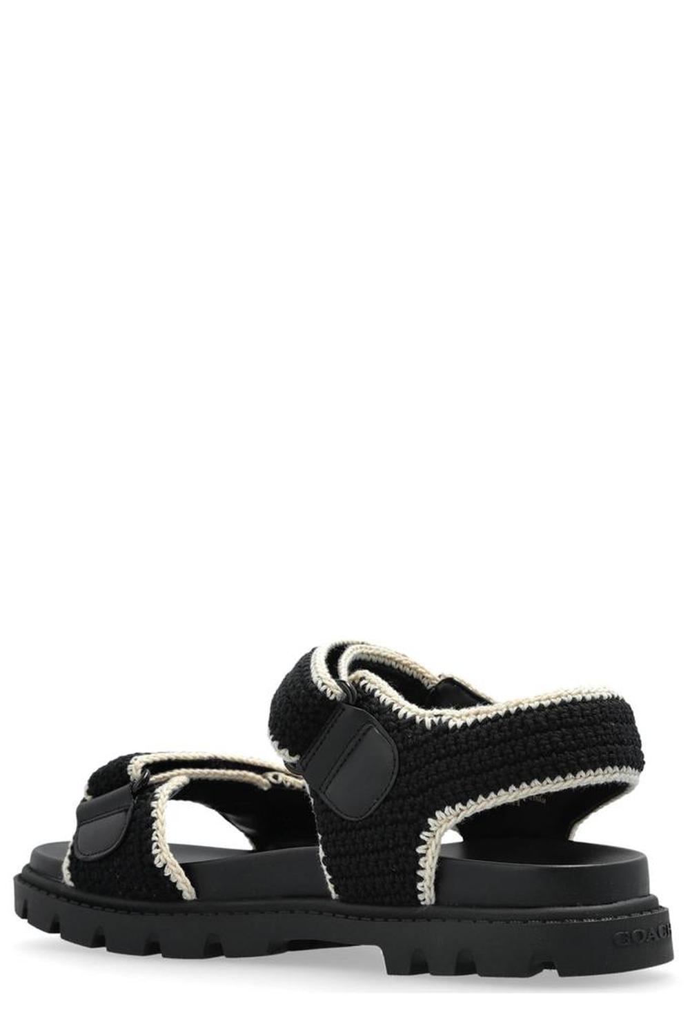 Coach Brynn Knit Detailed Sandals