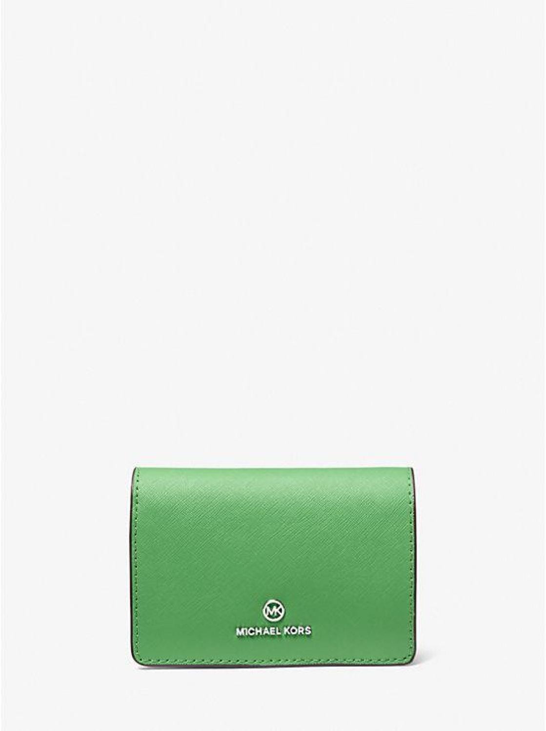 Jet Set Charm Medium Saffiano Leather Wallet