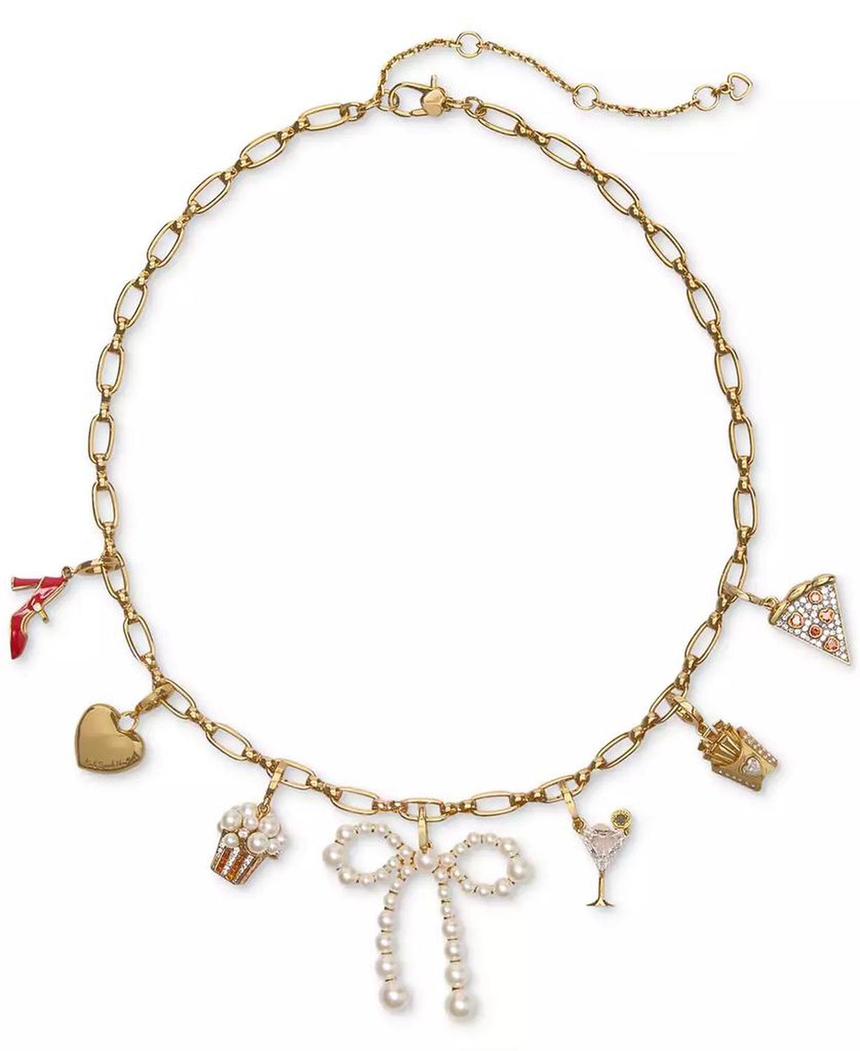 One In A Million Chain Charm Necklace, 16" + 3" extender