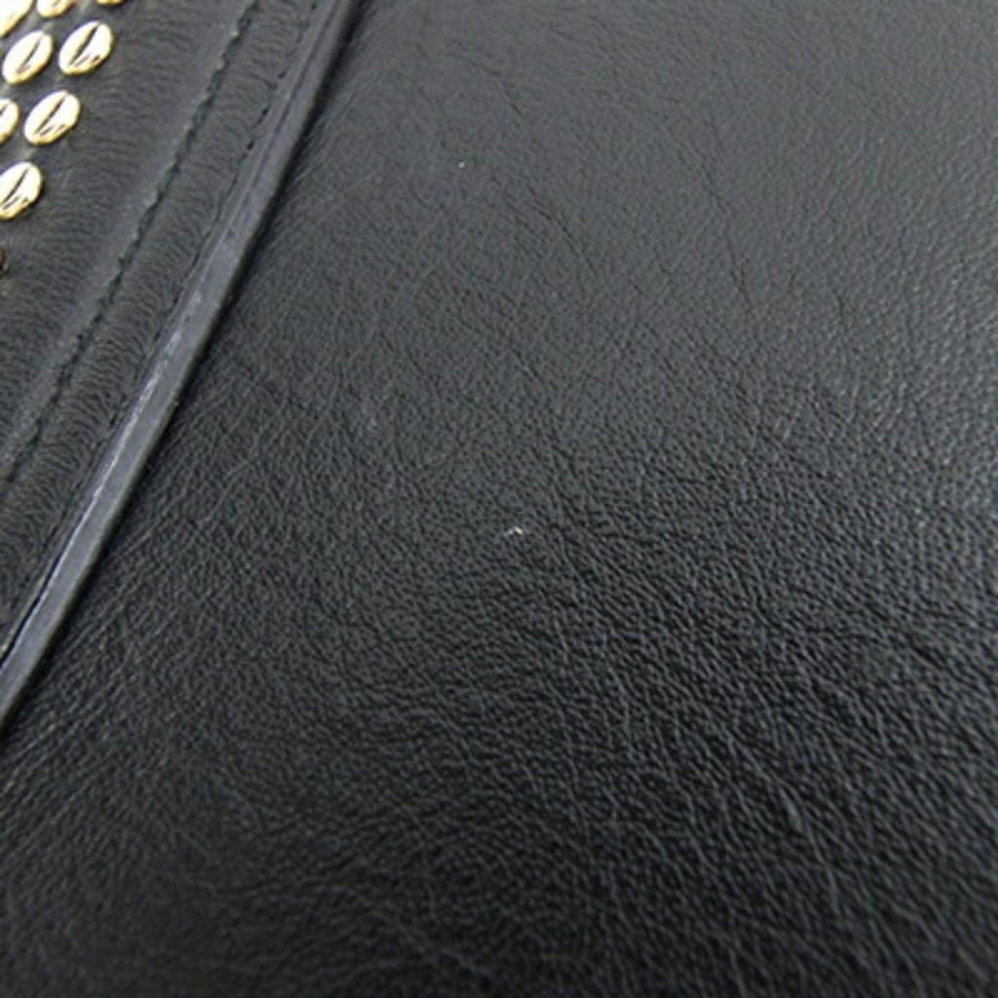 Leather Pochette Shoulder Bag (Pre-Owned)