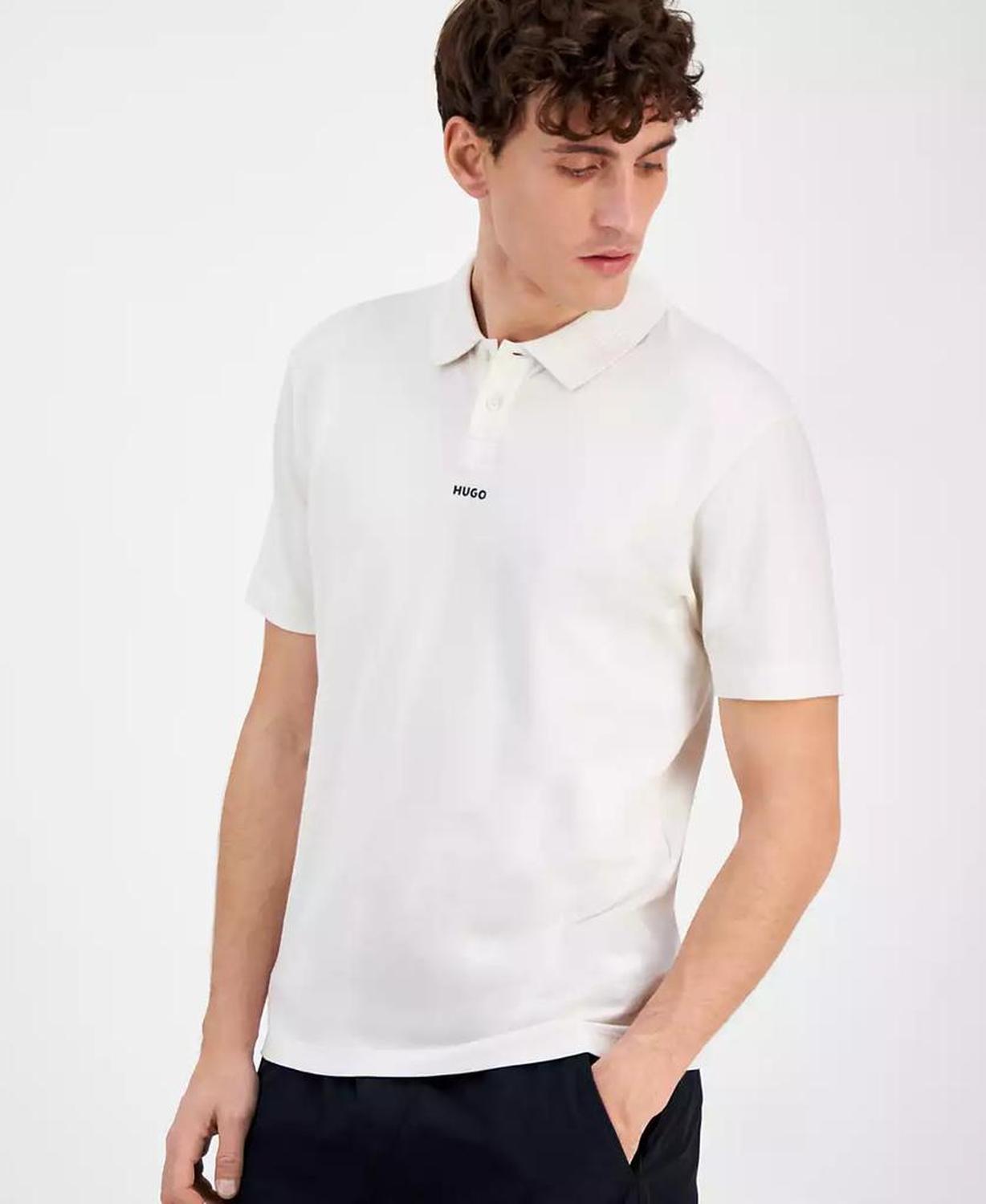 Men's Dangula Relaxed Fit Short Sleeve Logo Polo Shirt