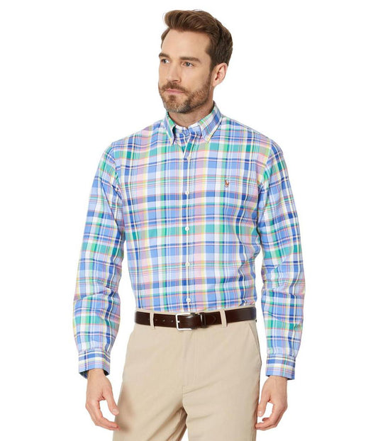 Classic Fit Plaid Performance Shirt