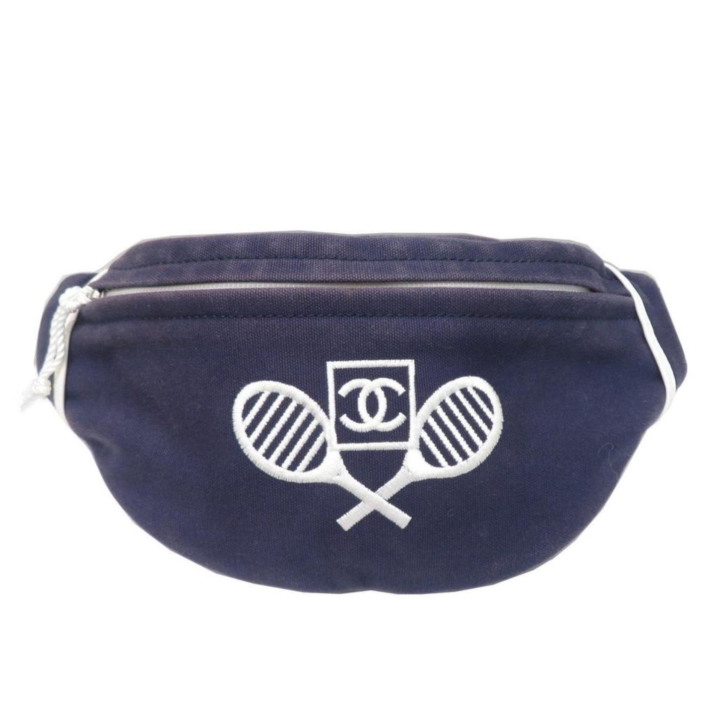 Chanel Canvas Clutch Bag (Pre-Owned)