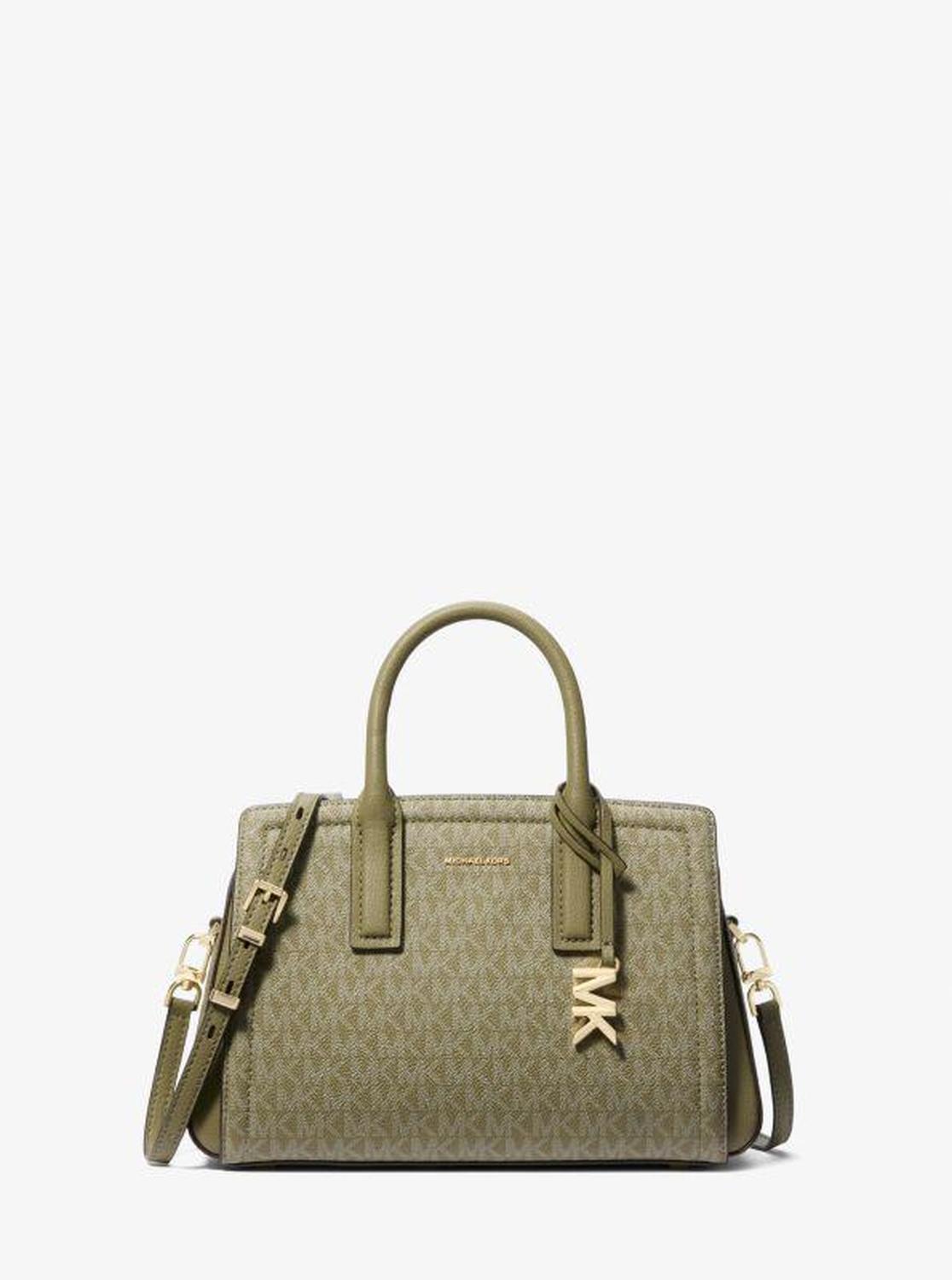 Laila Small Signature Logo Satchel