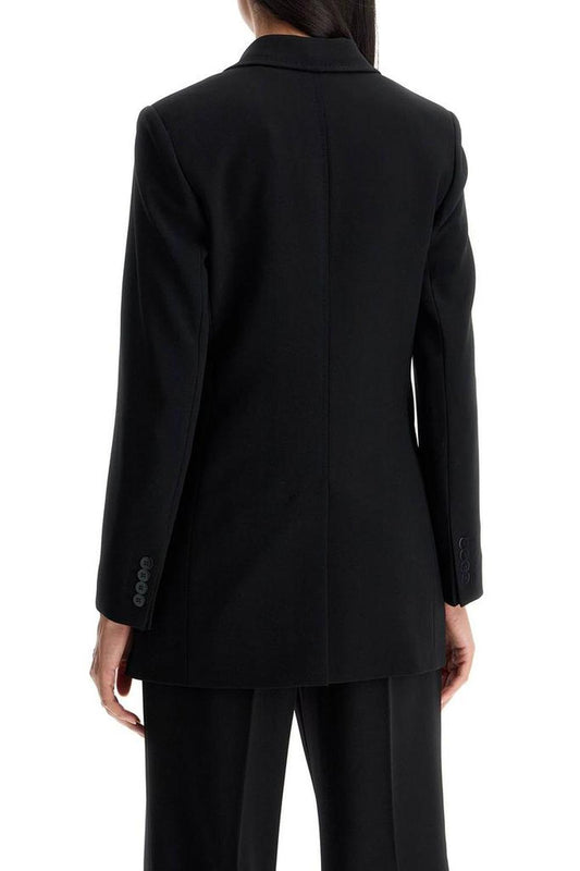 Max Mara Studio Wool Crepe Blazer With T