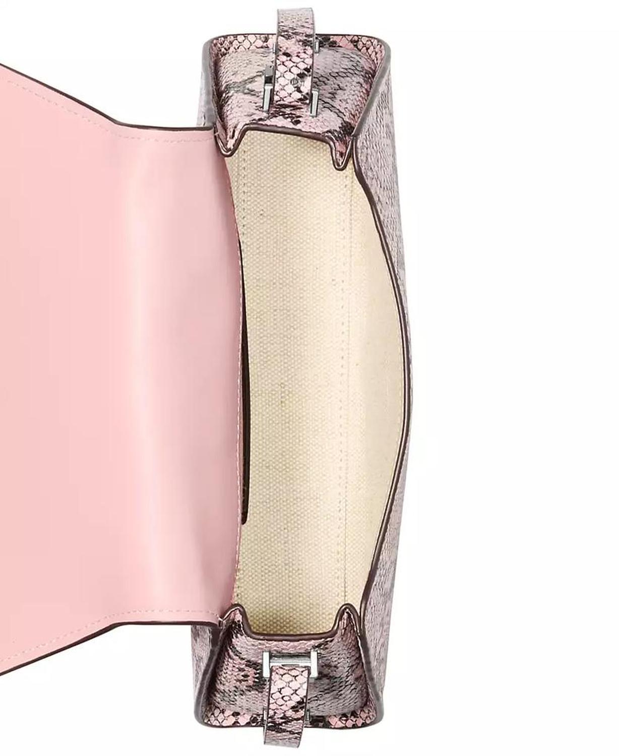 Ludlow Small Leather Convertible Shoulder Bag