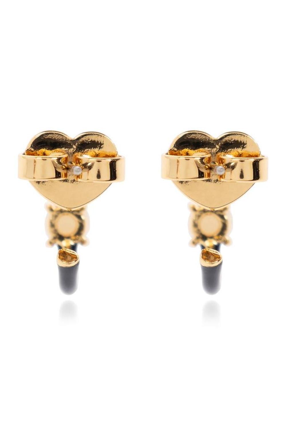 Kate Spade Hint Of Shimmer Huggies Earrings