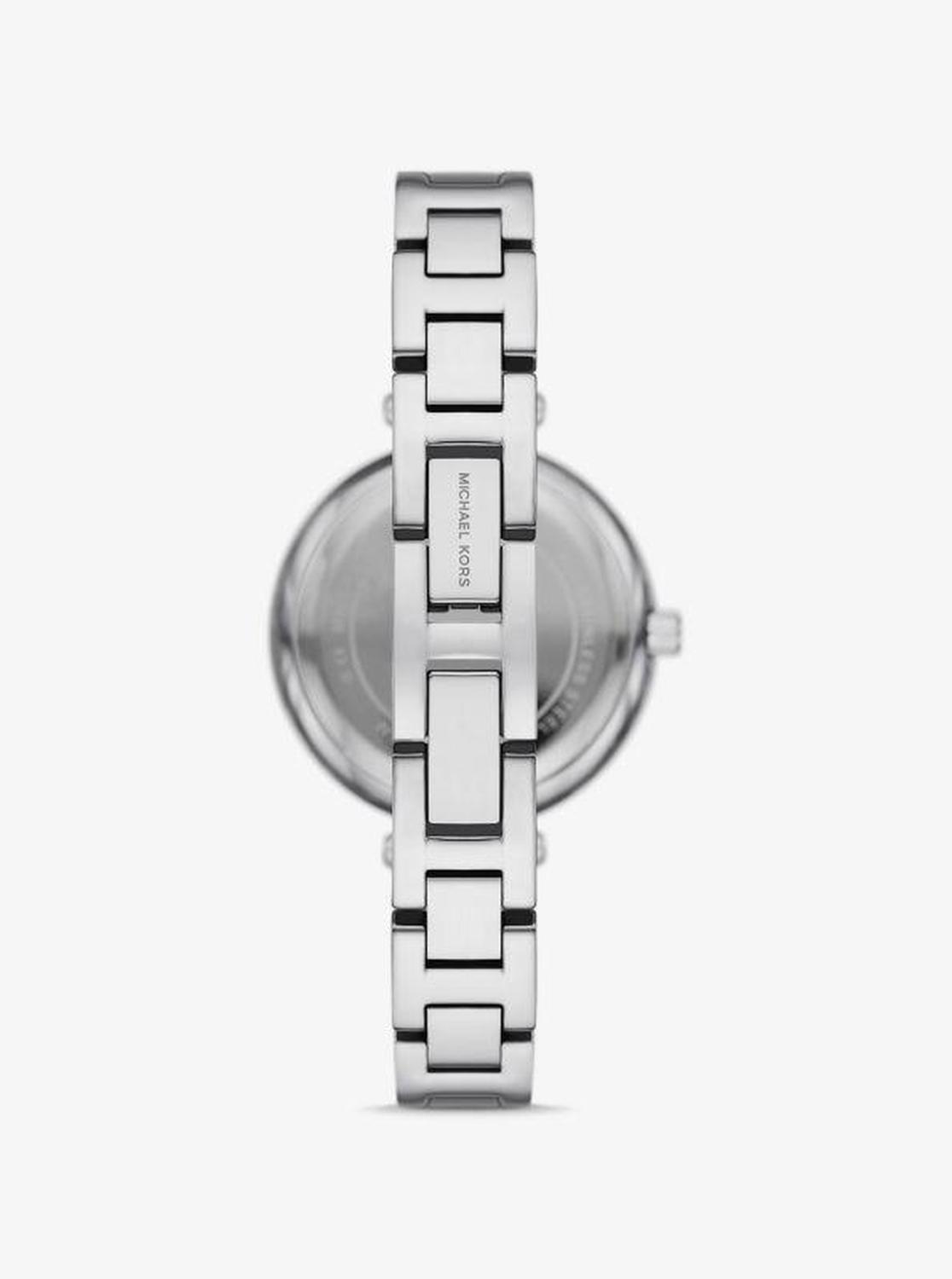 Mini Laney Silver-Tone Bangle Watch