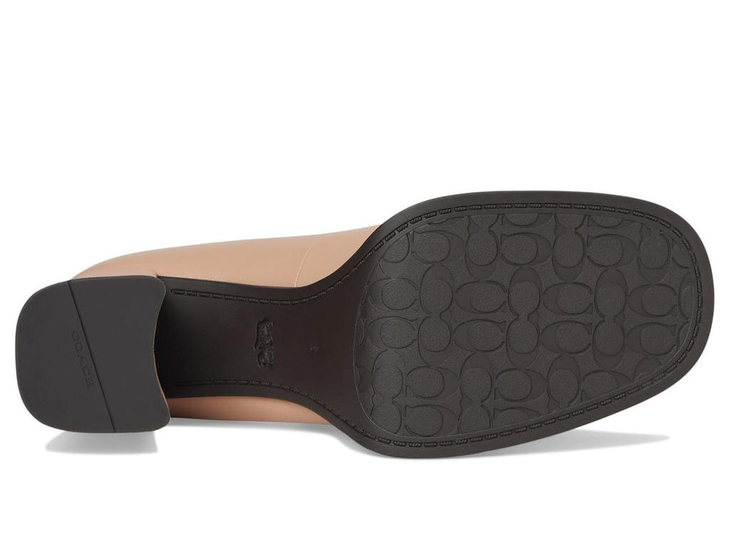 Sculpted C Leather Pumps