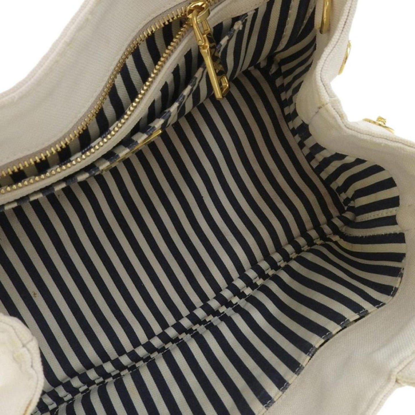 Prada Canapa Canvas Tote Bag (Pre-Owned)