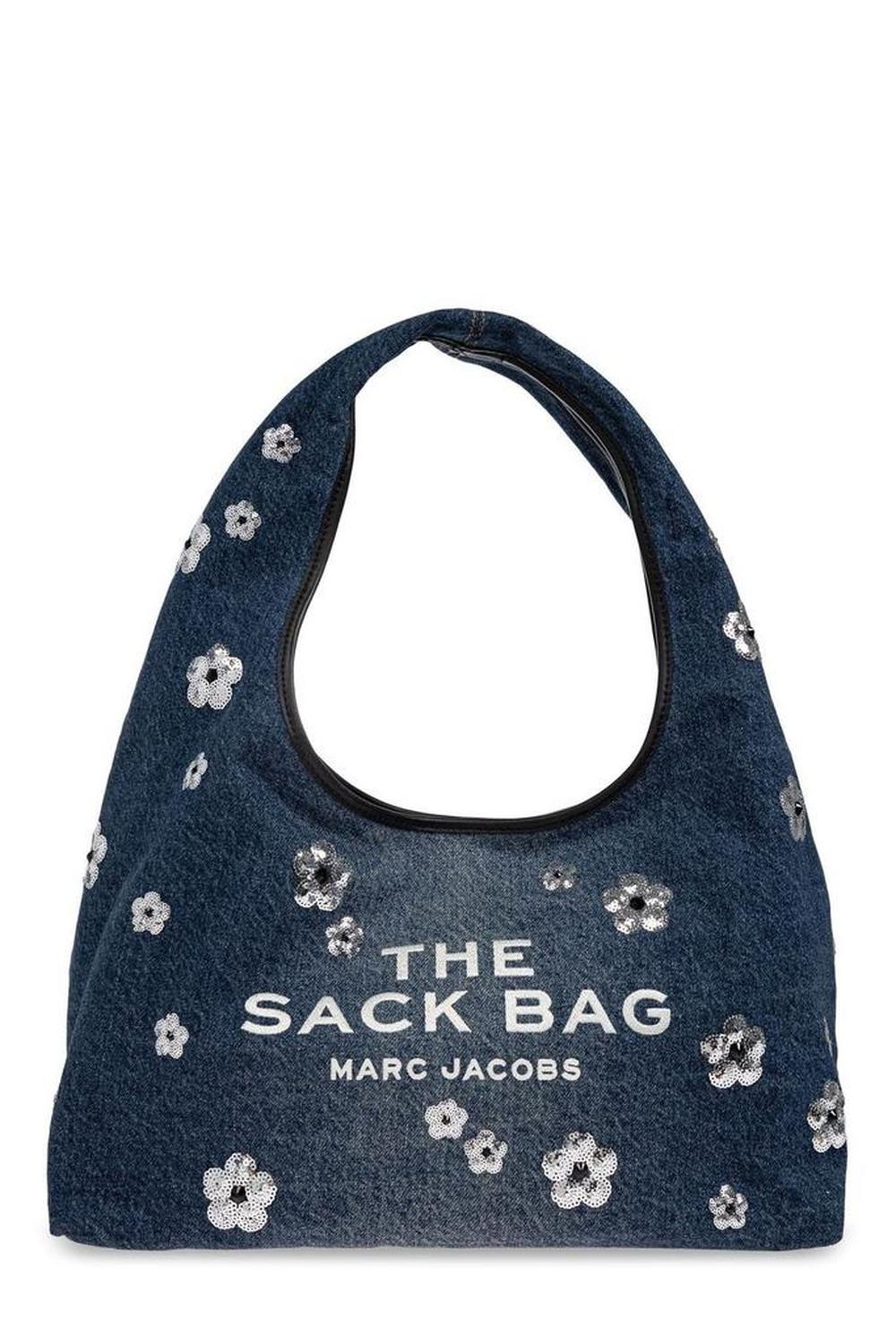 Marc Jacobs The Sequin Daisy Denim Sack Bag