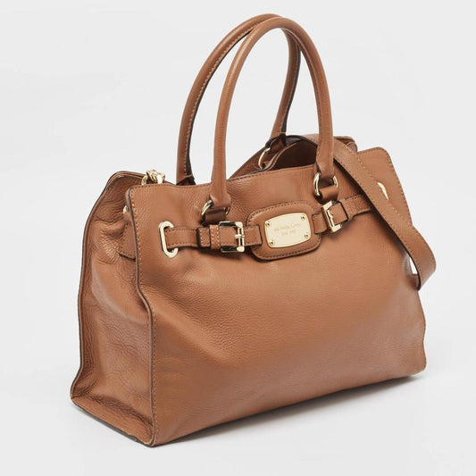 Michael Kors Leather Hamilton Tote