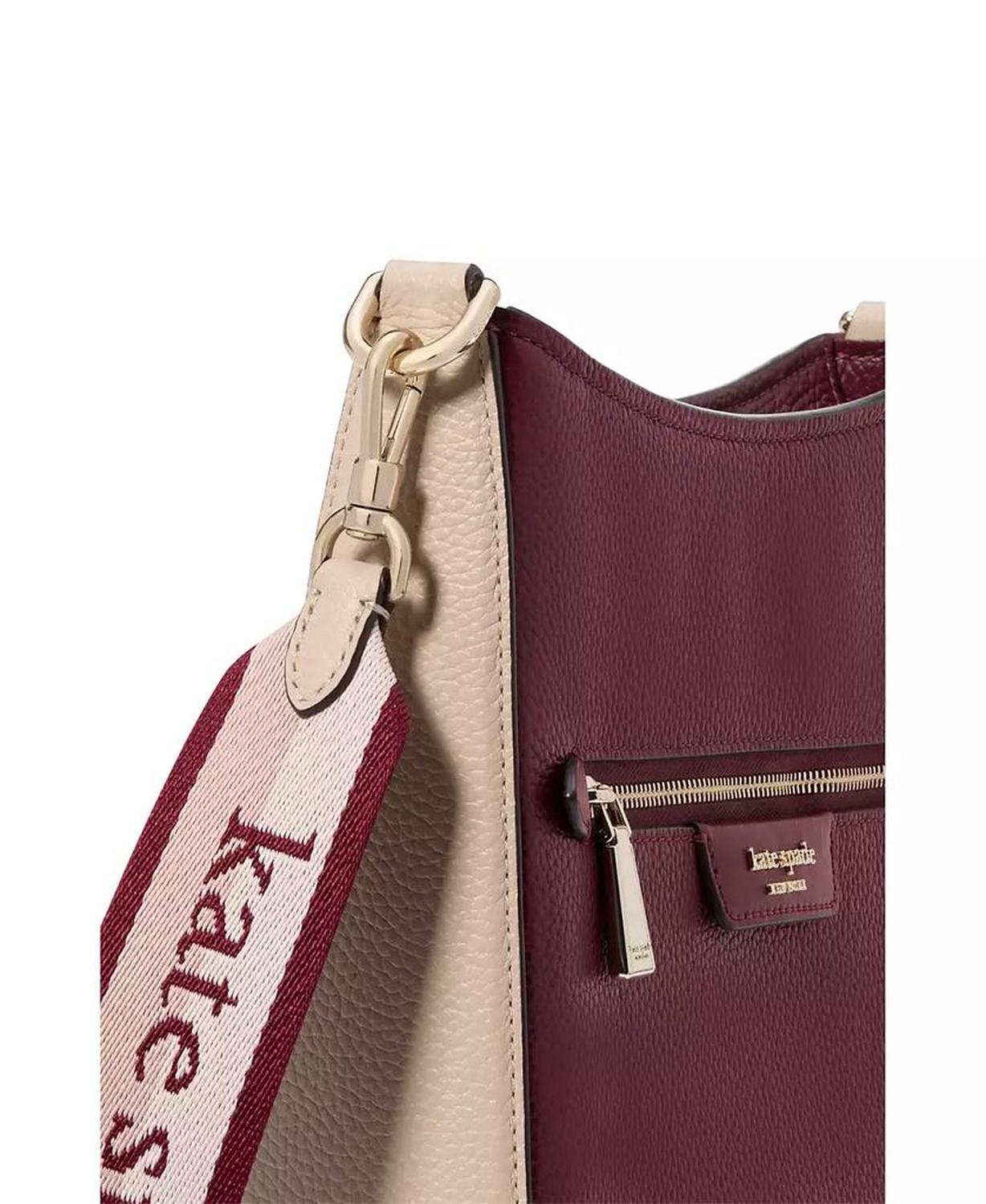 Women's Hudson Colorblocked Pebbled Crossbody Bag