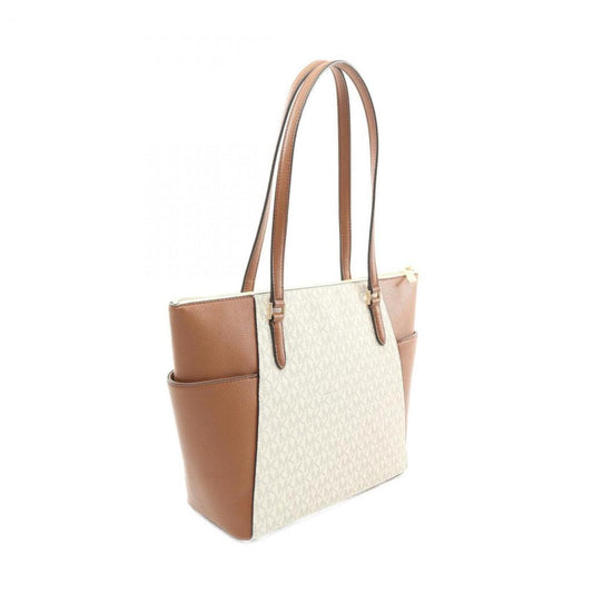 Coated Canvas Pvc Leather Tote Bag (Pre-Owned)