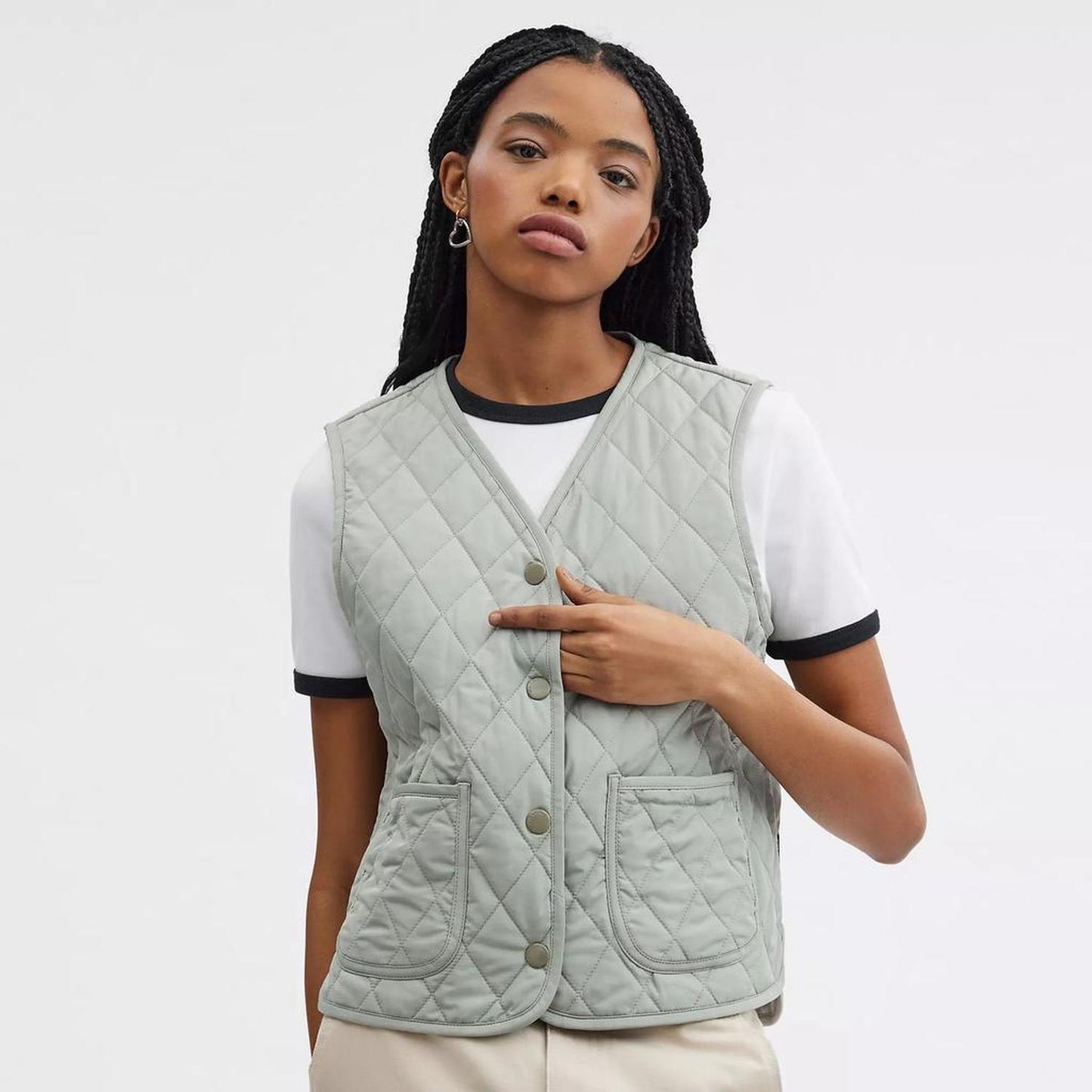 Coach Outlet Quilted Vest