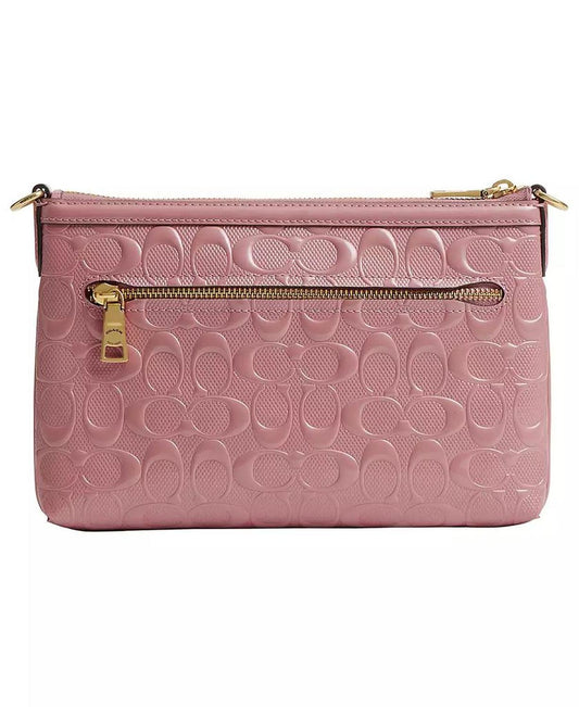 Legacy Small Signature Patent Leather Crossbody Bag