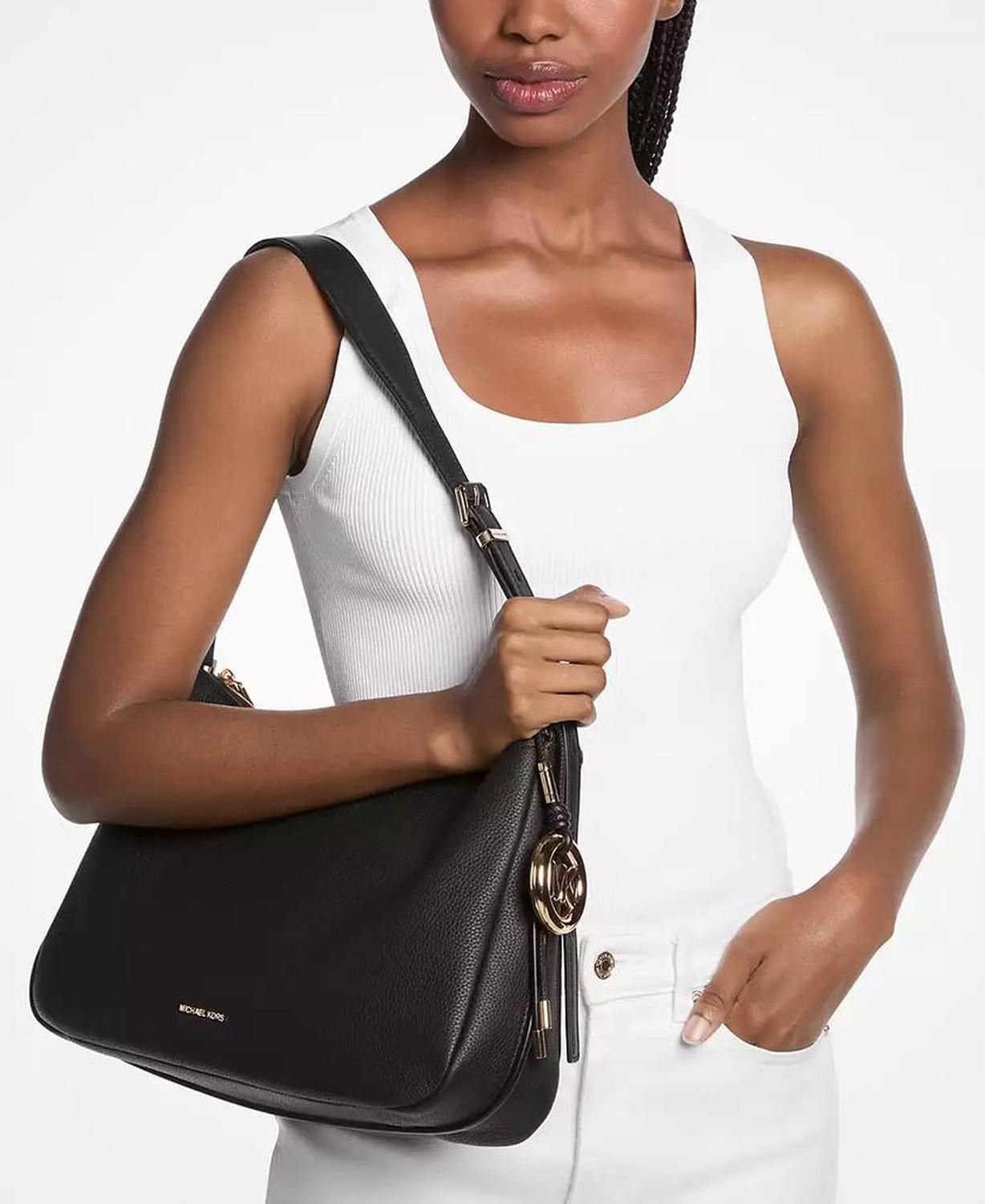 Michael Kors Women's Nolita Medium Convertible Top Zip Shoulder Bag