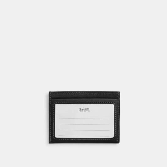 Coach Outlet Slim Id Card Case With Star Print