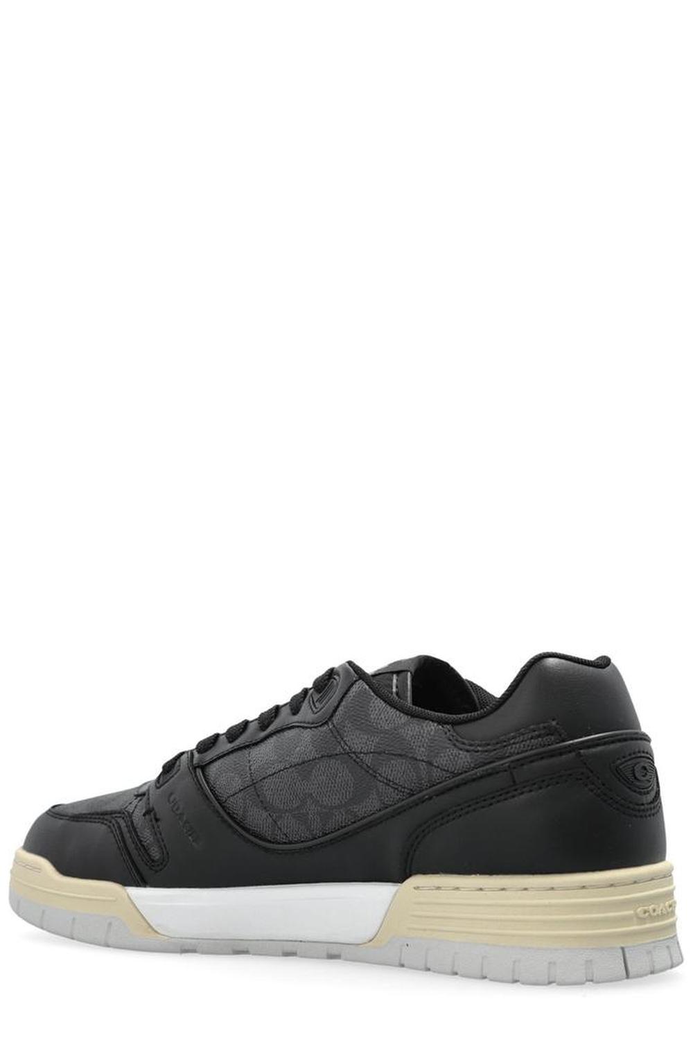 Coach Logo Patch Low-Top Sneakers