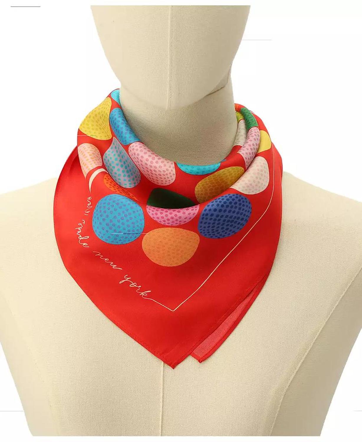 Women's Golf Balls Silk Bandana