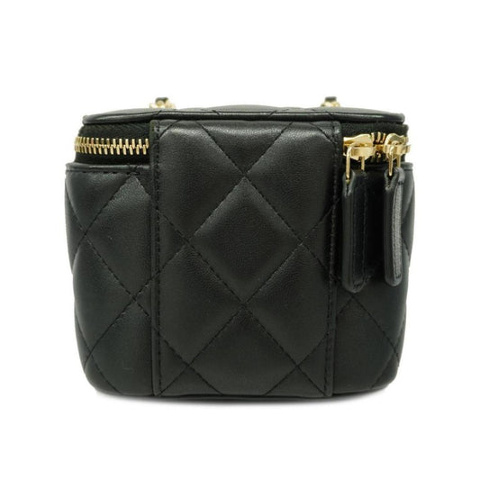 Chanel Vanity Leather Shoulder Bag (Pre-Owned)