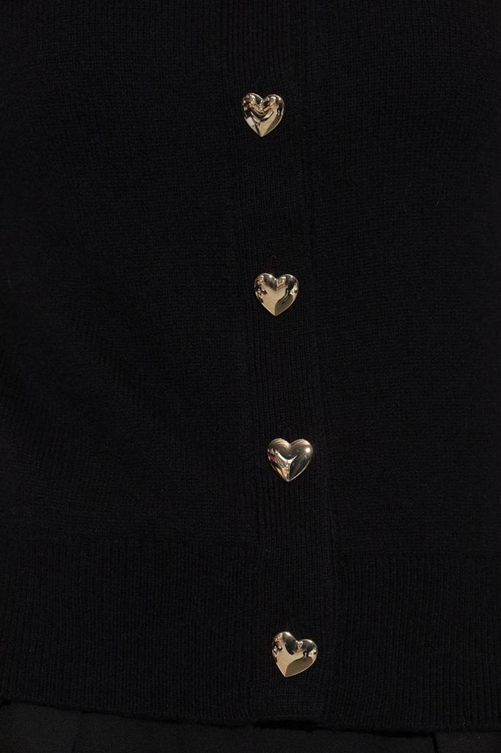 Kate Spade Heart Button Cardigan Knitwear