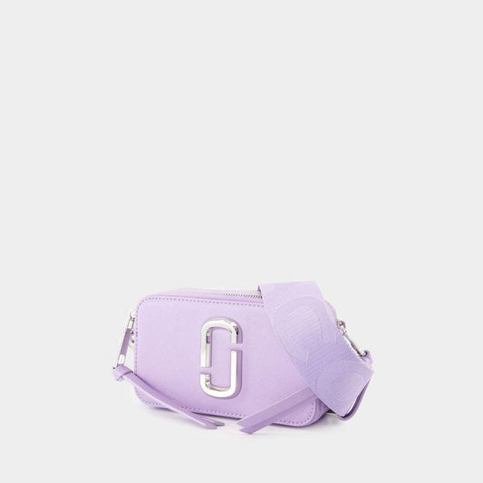 The Snapshot Crossbody - Leather - Purple