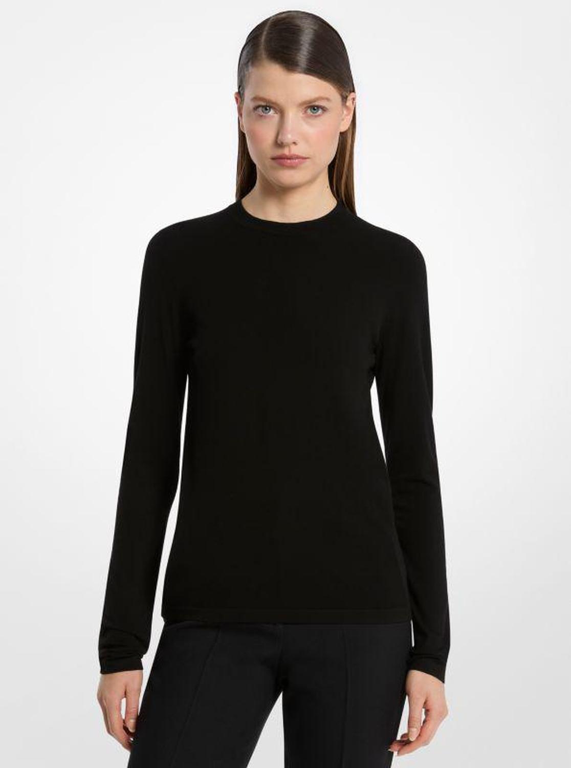 Stretch Viscose Long-Sleeve Shirt