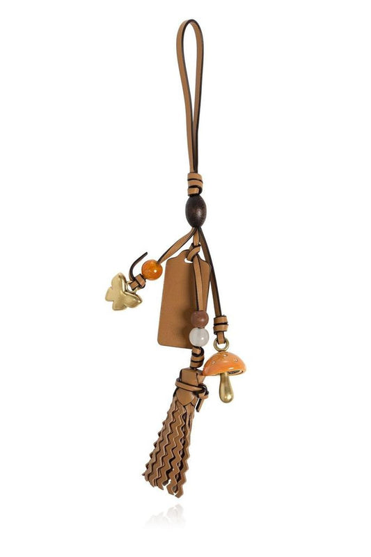 Coach Mushroom Heritage Bag Charm