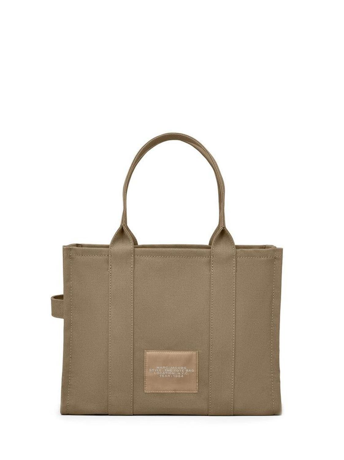 Cotton Logo-Printed Tote Bag With Double Handles