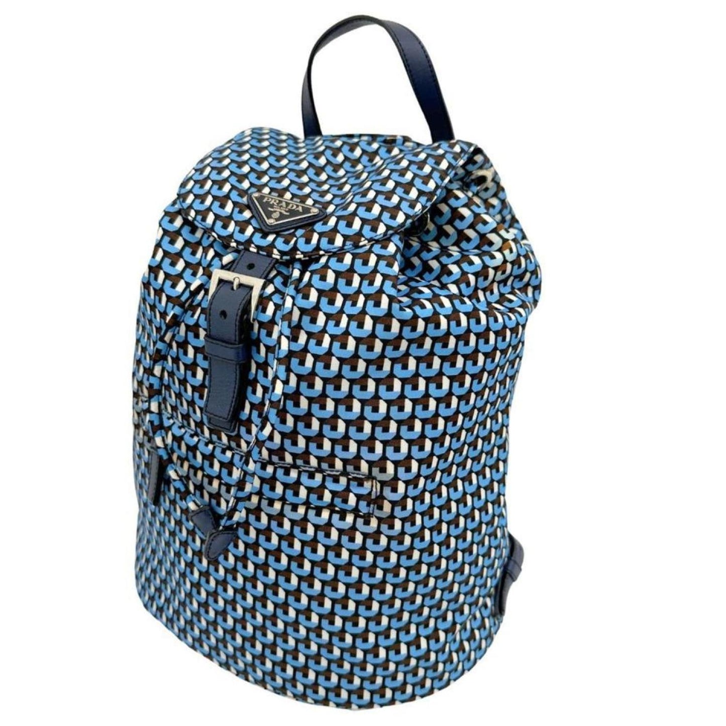Prada Tessuto Synthetic Backpack Bag (Pre-Owned)
