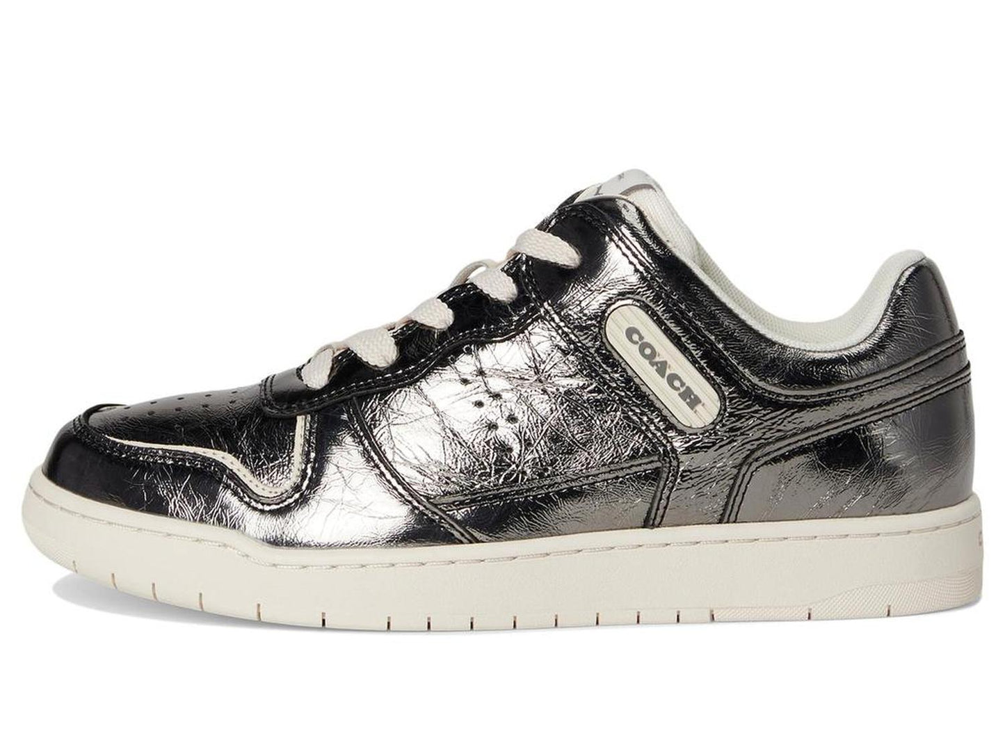 C201 Crinkle Metallic Sneaker