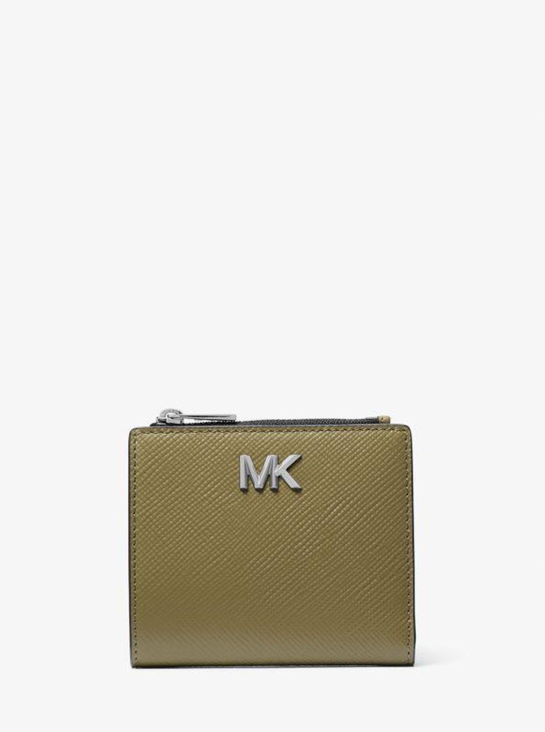 Edison Scratch-Resistant Crossgrain Leather Wallet