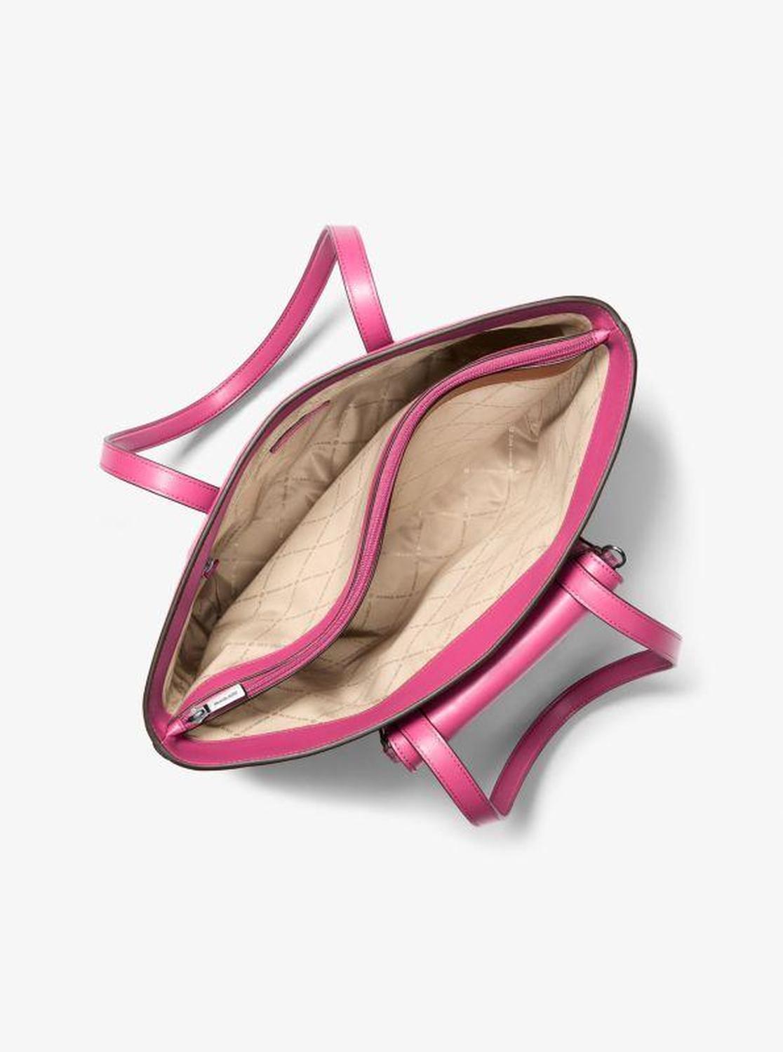 Jet Set Large 2-in-1 Pebbled Leather Tote Bag