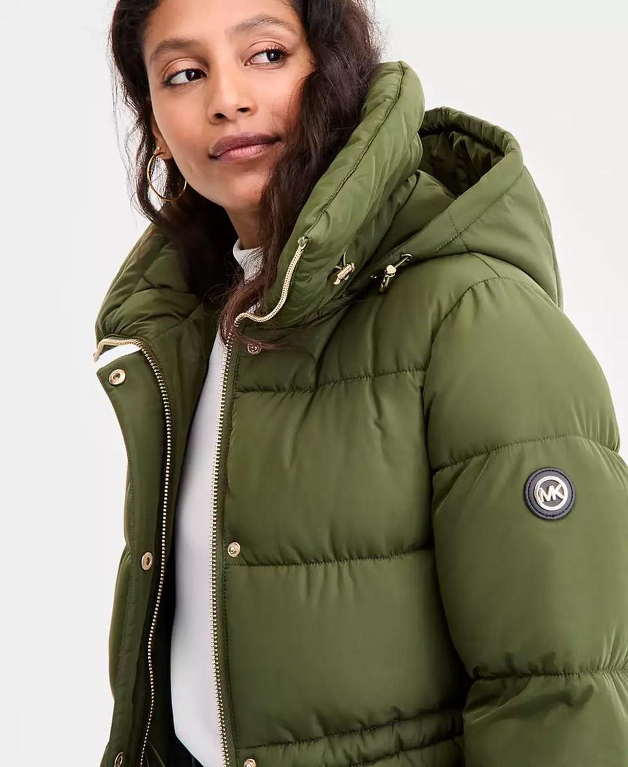 Women's Hooded Anorak Puffer Coat, Exclusively at Macy's