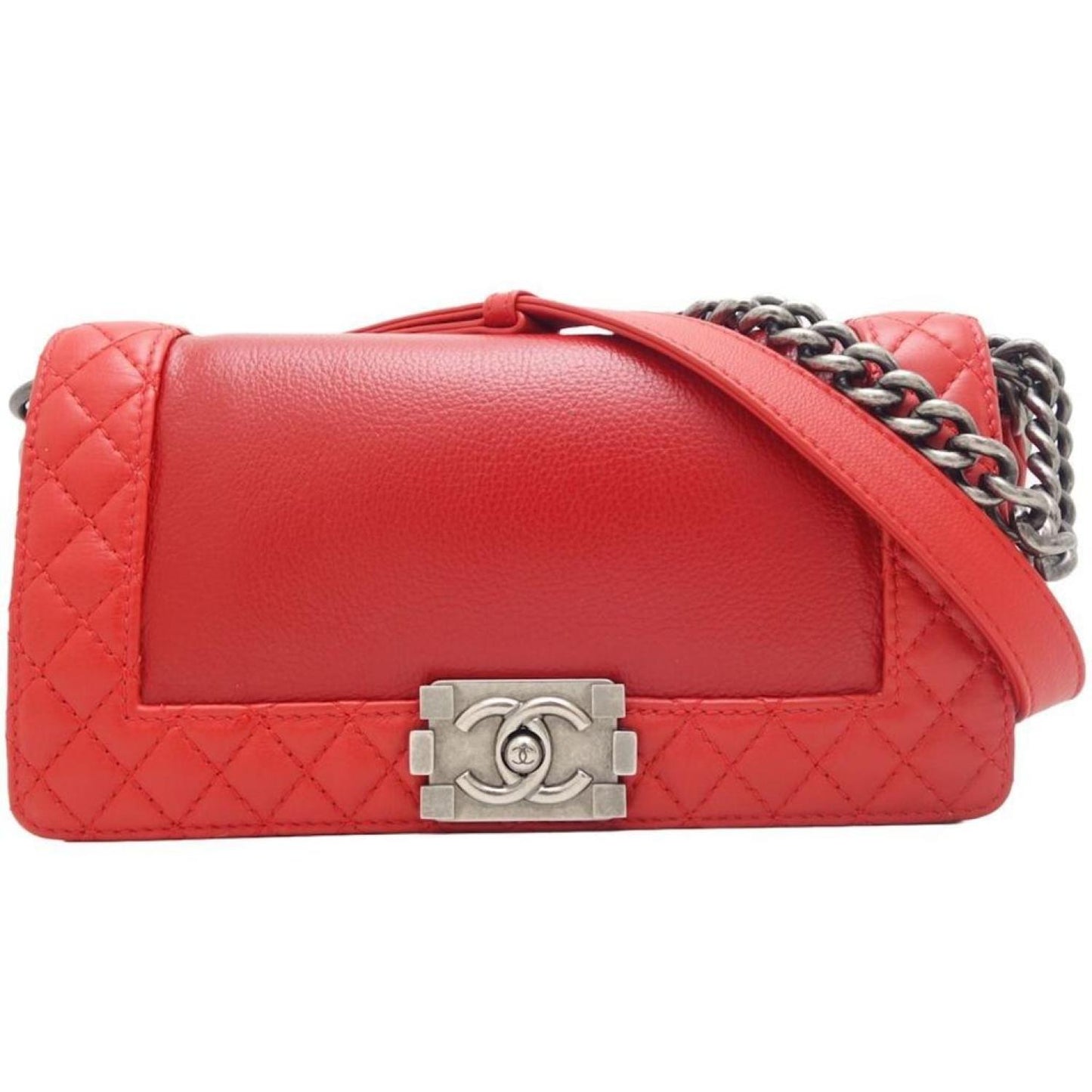 Chanel Boy Leather Shopper Bag (Pre-Owned)