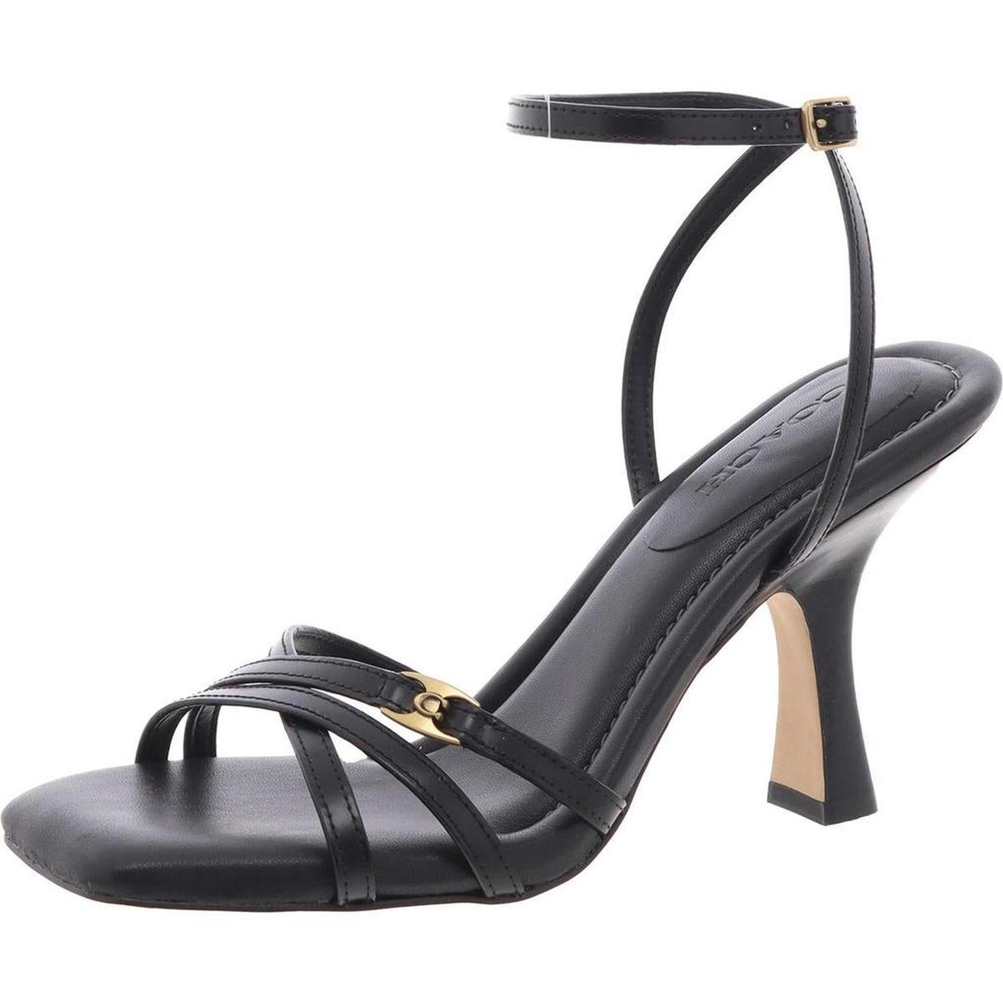 KELSEY Womens Strappy Man Made Ankle Strap