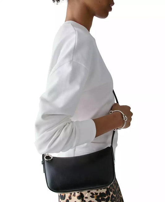 Halo Small Smooth Leather Crossbody Bag