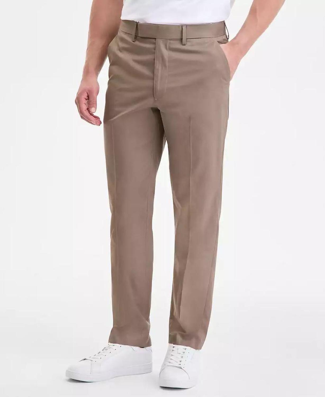 Men's Tab-Front Tech Pants