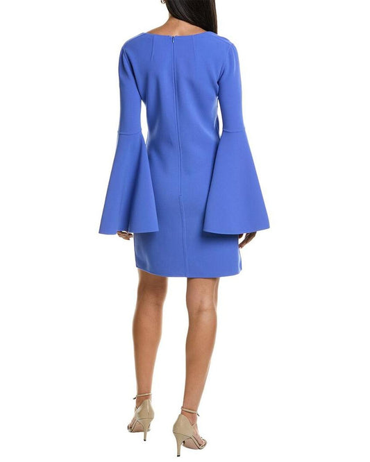 Wool-Blend Sheath Dress