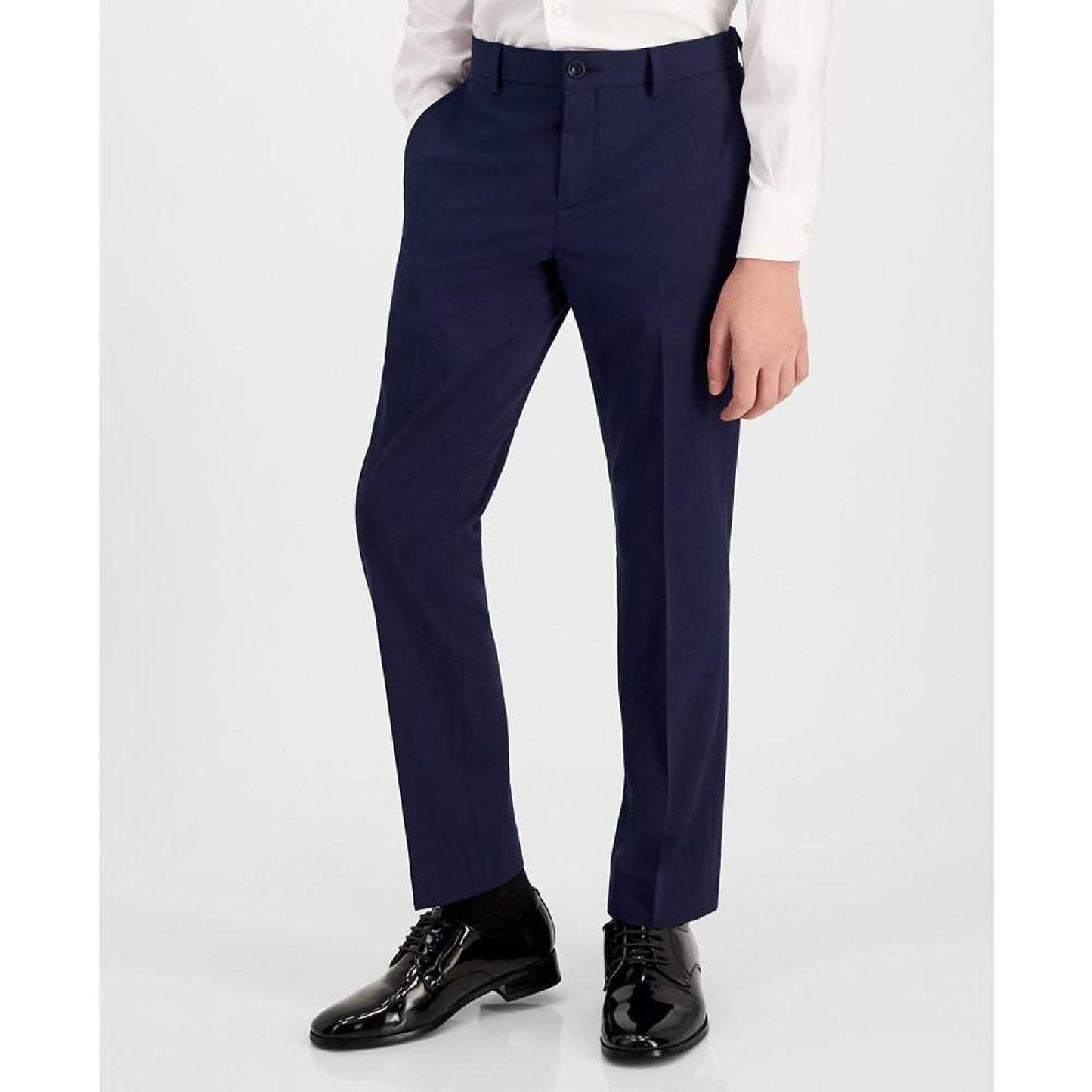 Big Boys Classic Fit Stretch Dress Pants