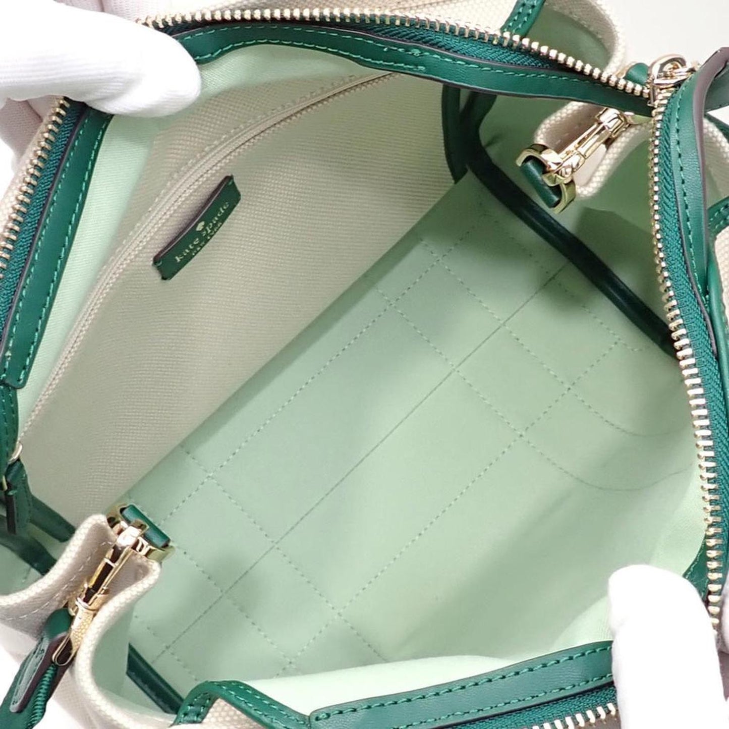Canvas Elastane Tote Bag (Pre-Owned)