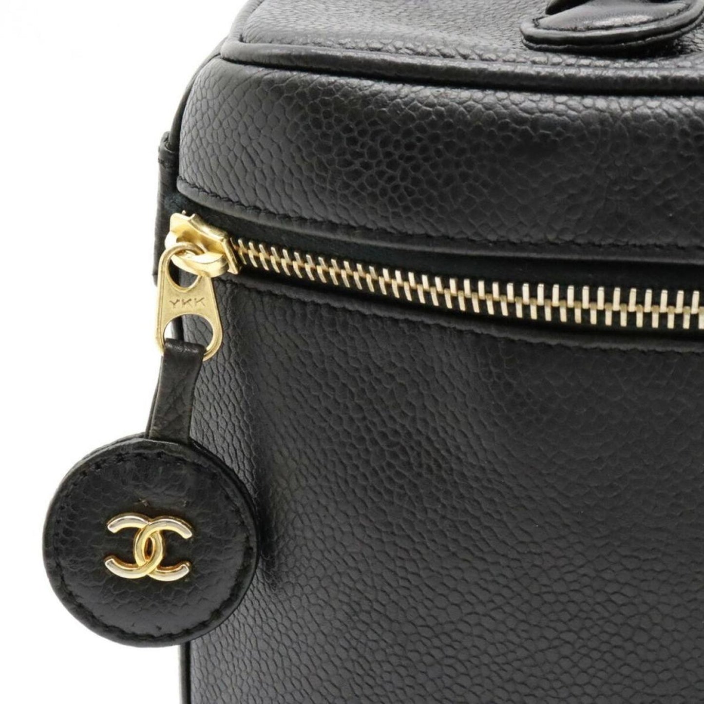 Chanel Vanity Leather Shoulder Bag (Pre-Owned)
