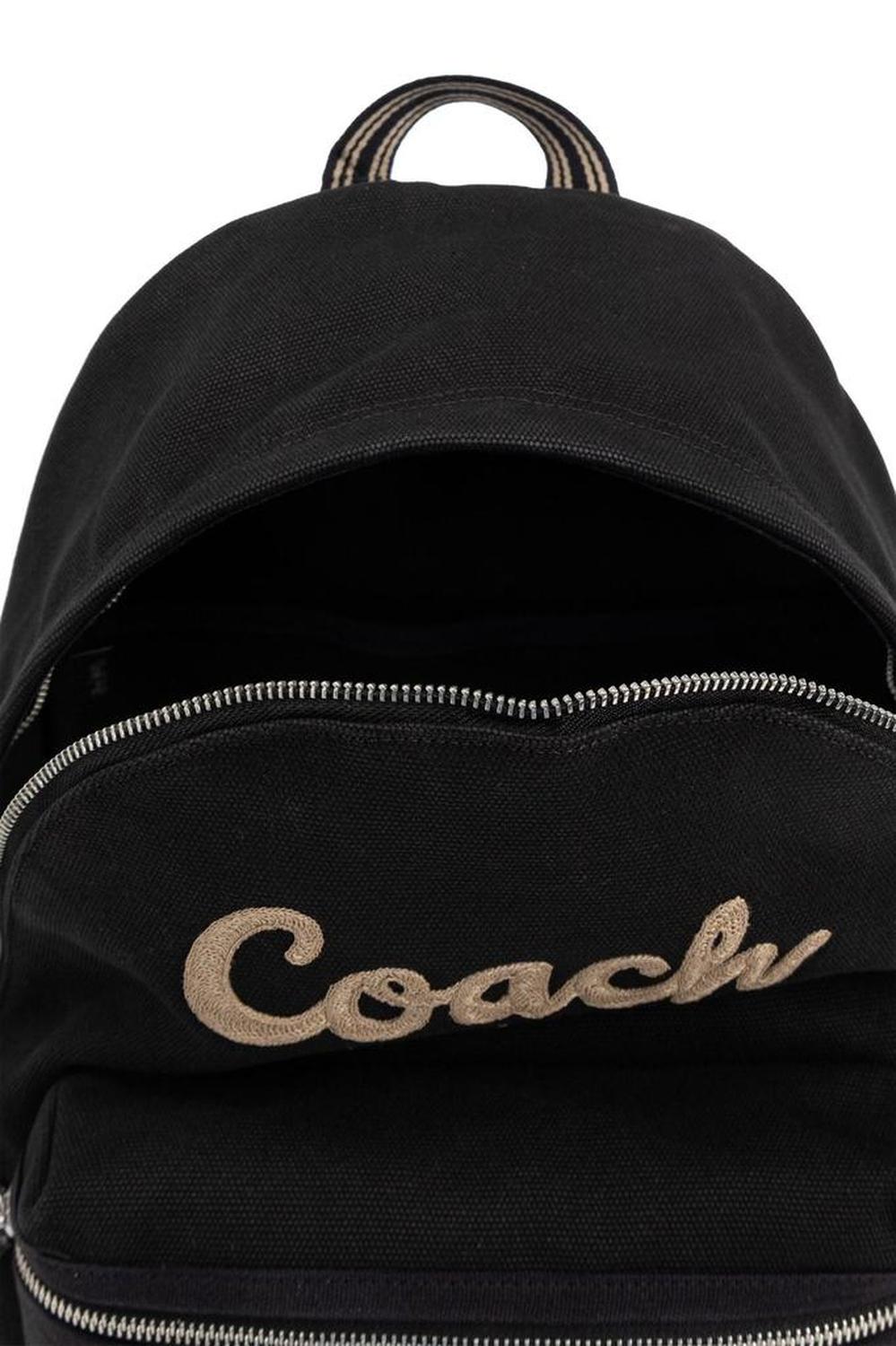 Coach Logo Detailed Cargo Backpack