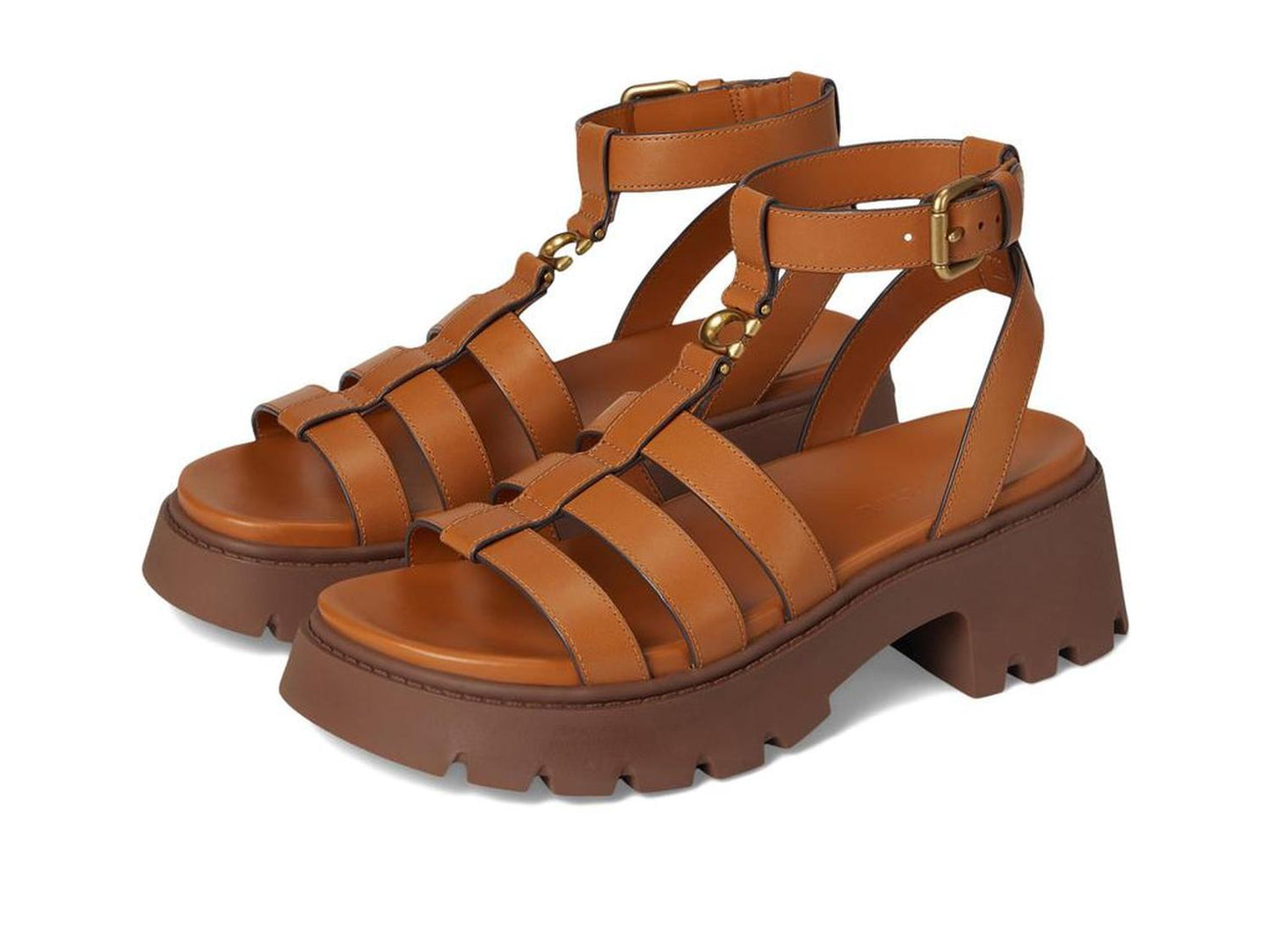 Sculpted C Platform Fisherman Sandals