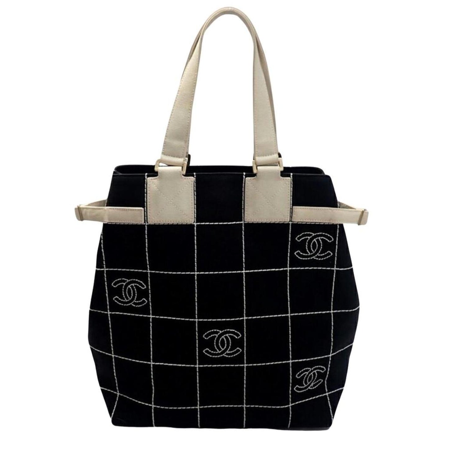 Chanel Canvas Tote Bag (Pre-Owned)