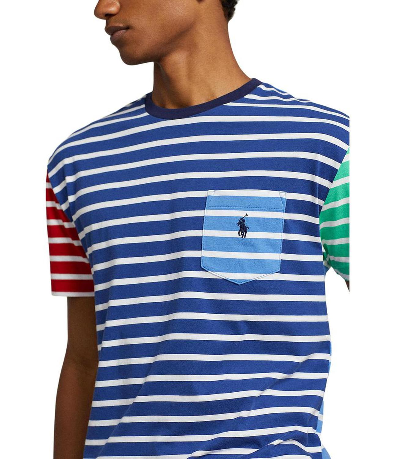 Classic Fit Striped Jersey T-Shirt