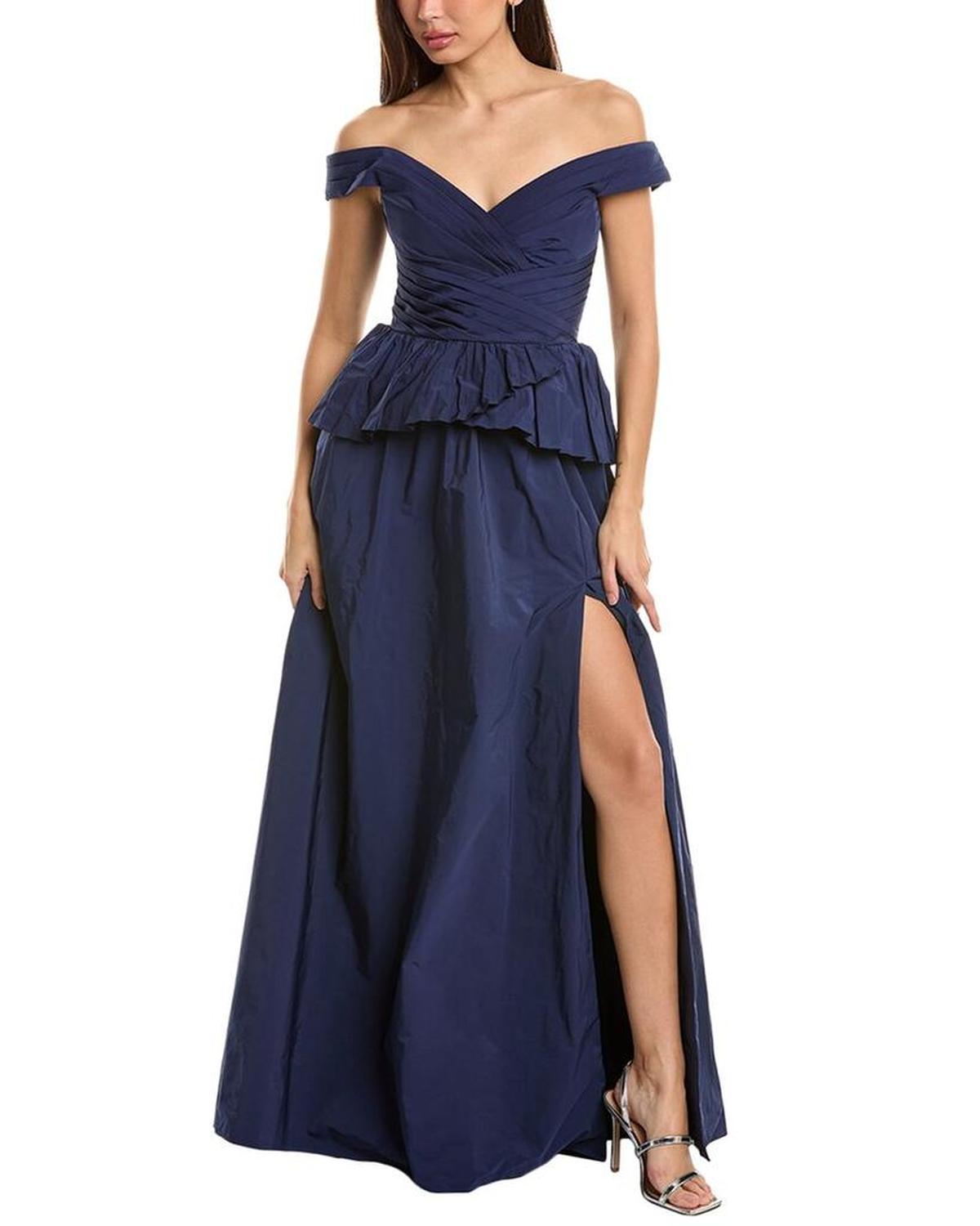 Marchesa Notte Off-Shoulder Taffeta Ballgown Marchesa Notte Off-Shoulder Taffeta Ballgown